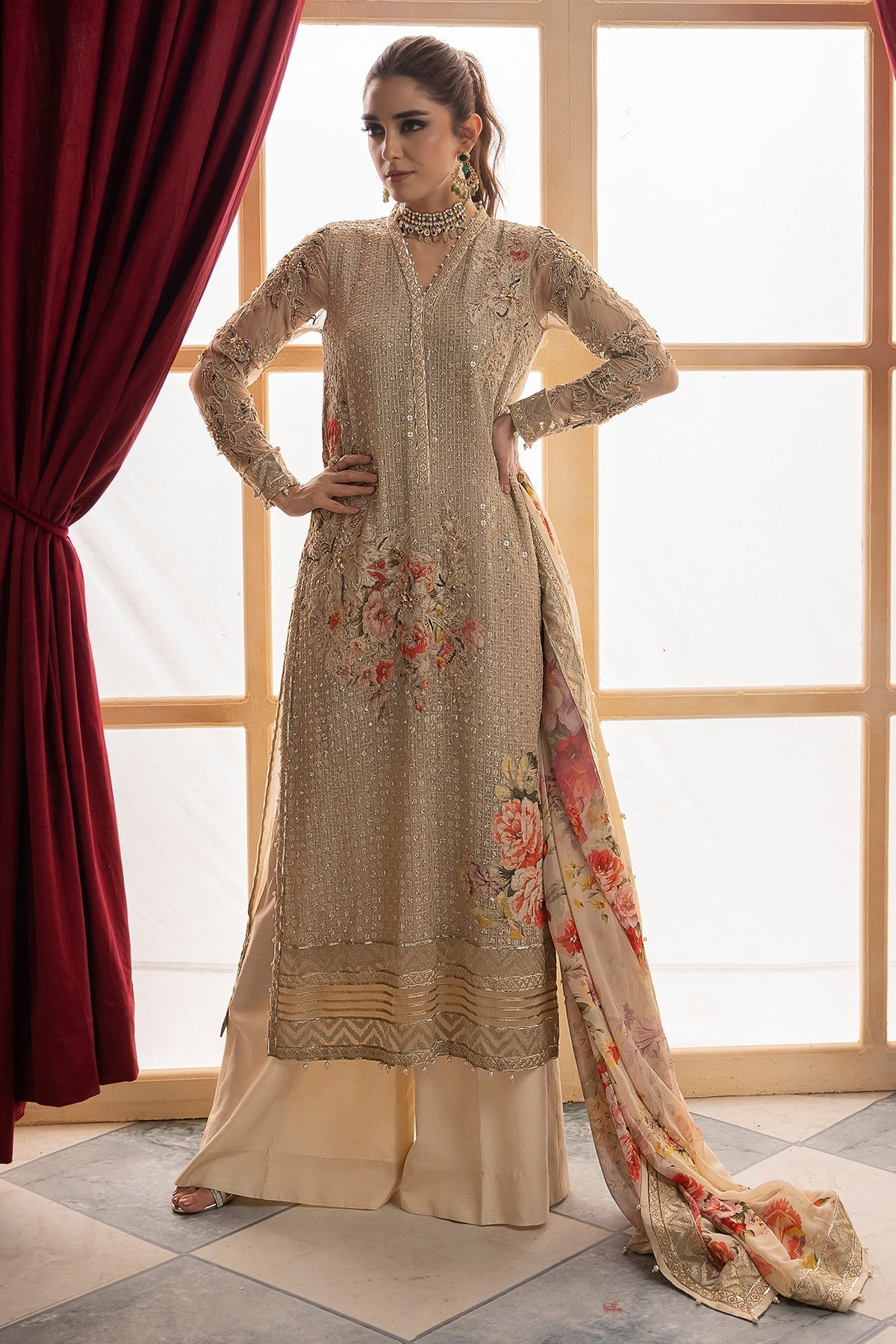 Charizma | Dastan e Jashan | DJW4-05 -  Charizma Formal - Original Designer Dress - House of Maryam