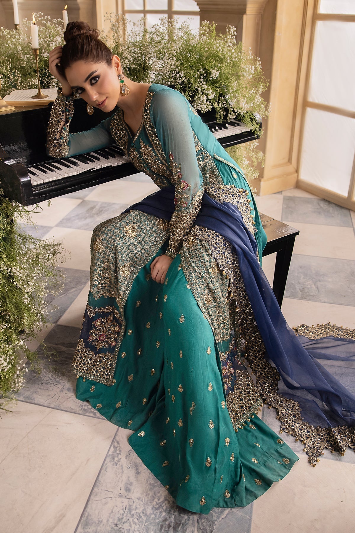 Charizma | Dastan e Jashan | DJW4-07 -  Charizma Formal - Original Designer Dress - House of Maryam