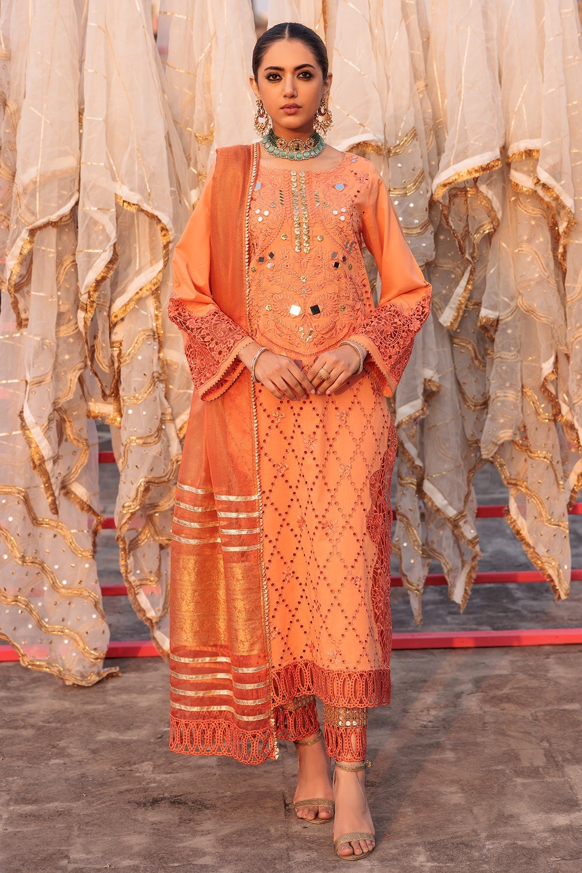 Charizma | Eid Edit Vol 2 | ED4-10 -  Charizma Luxury - Original Designer Dress - House of Maryam