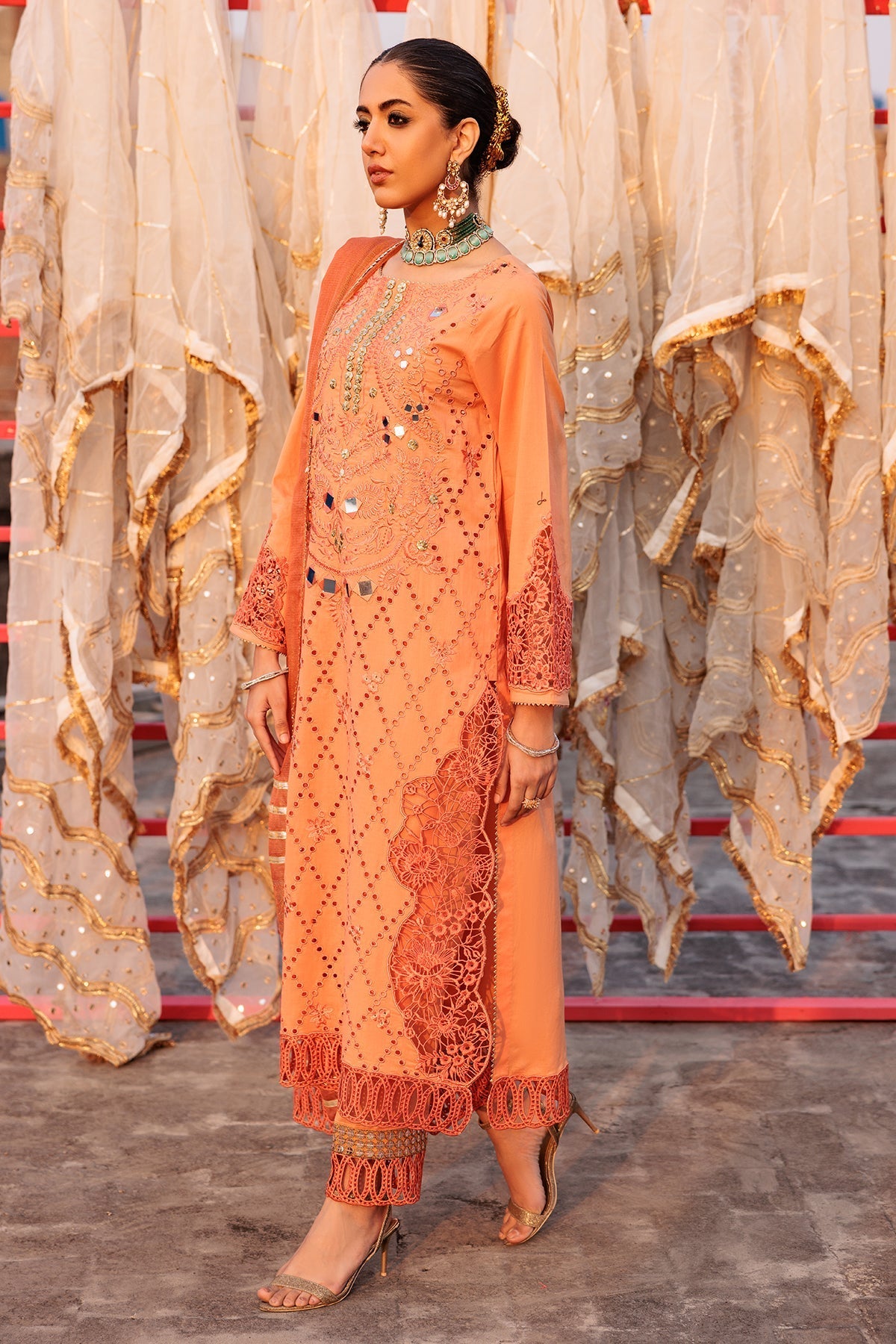 Charizma | Eid Edit Vol 2 | ED4-10 -  Charizma Luxury - Original Designer Dress - House of Maryam