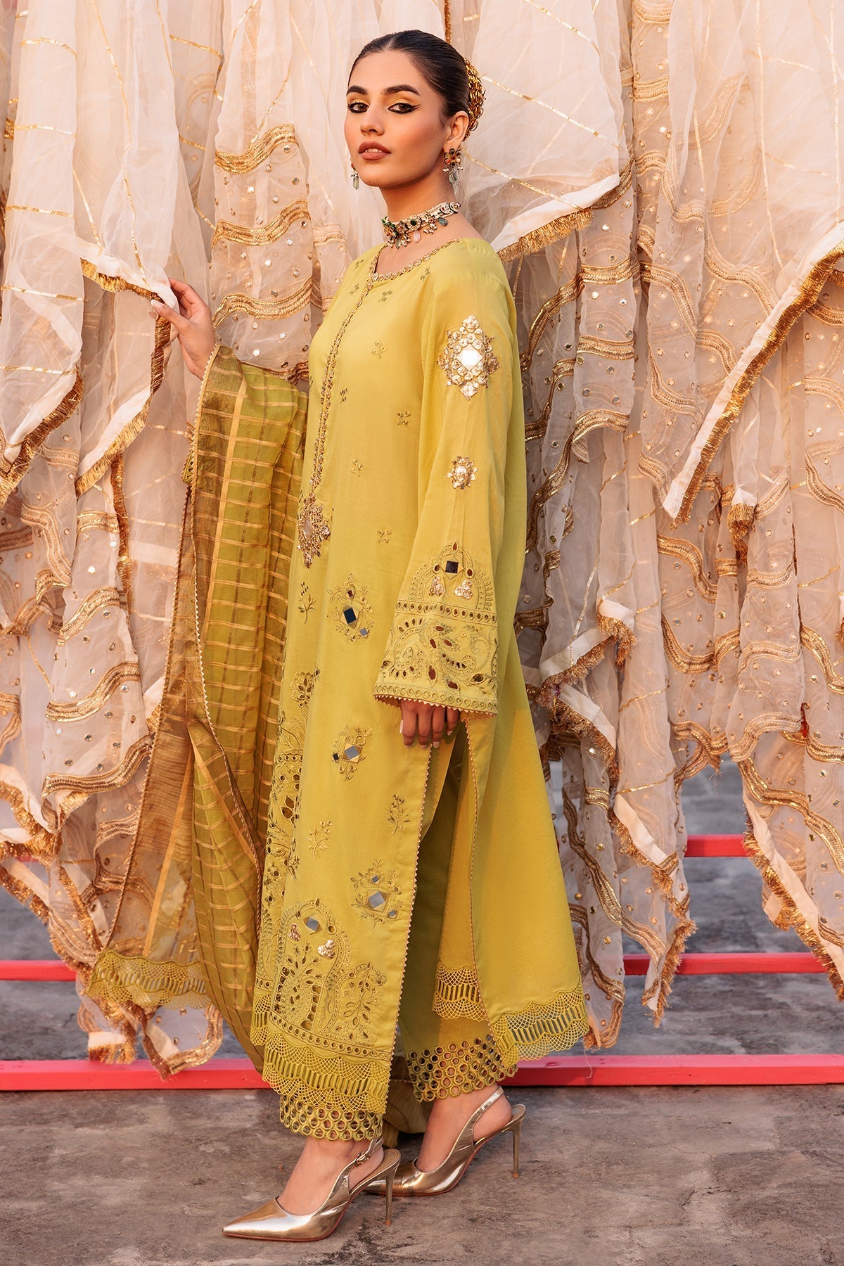 Charizma | Eid Edit Vol 2 | ED4-09 -  Charizma Luxury - Original Designer Dress - House of Maryam