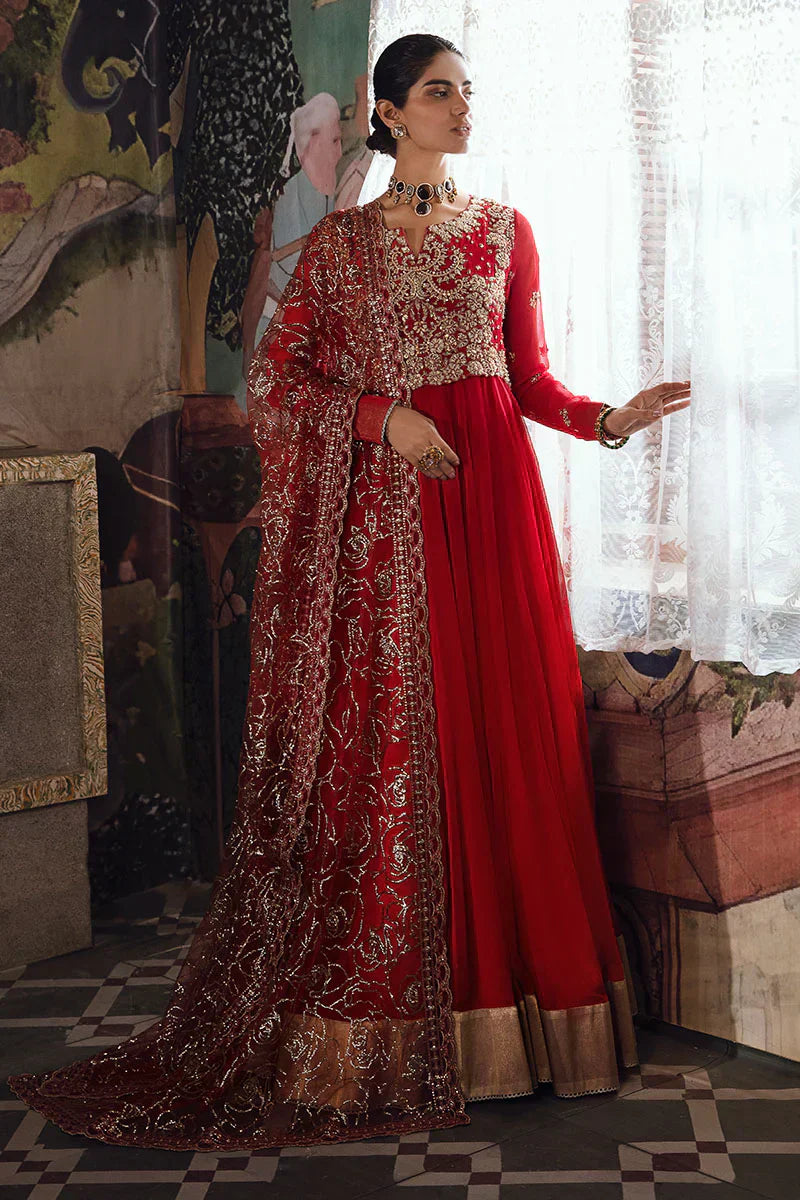 Mushq | Irha Kalidaar Chiffon Pret | RAYA -  Mushq Formal - Original Designer Dress - House of Maryam