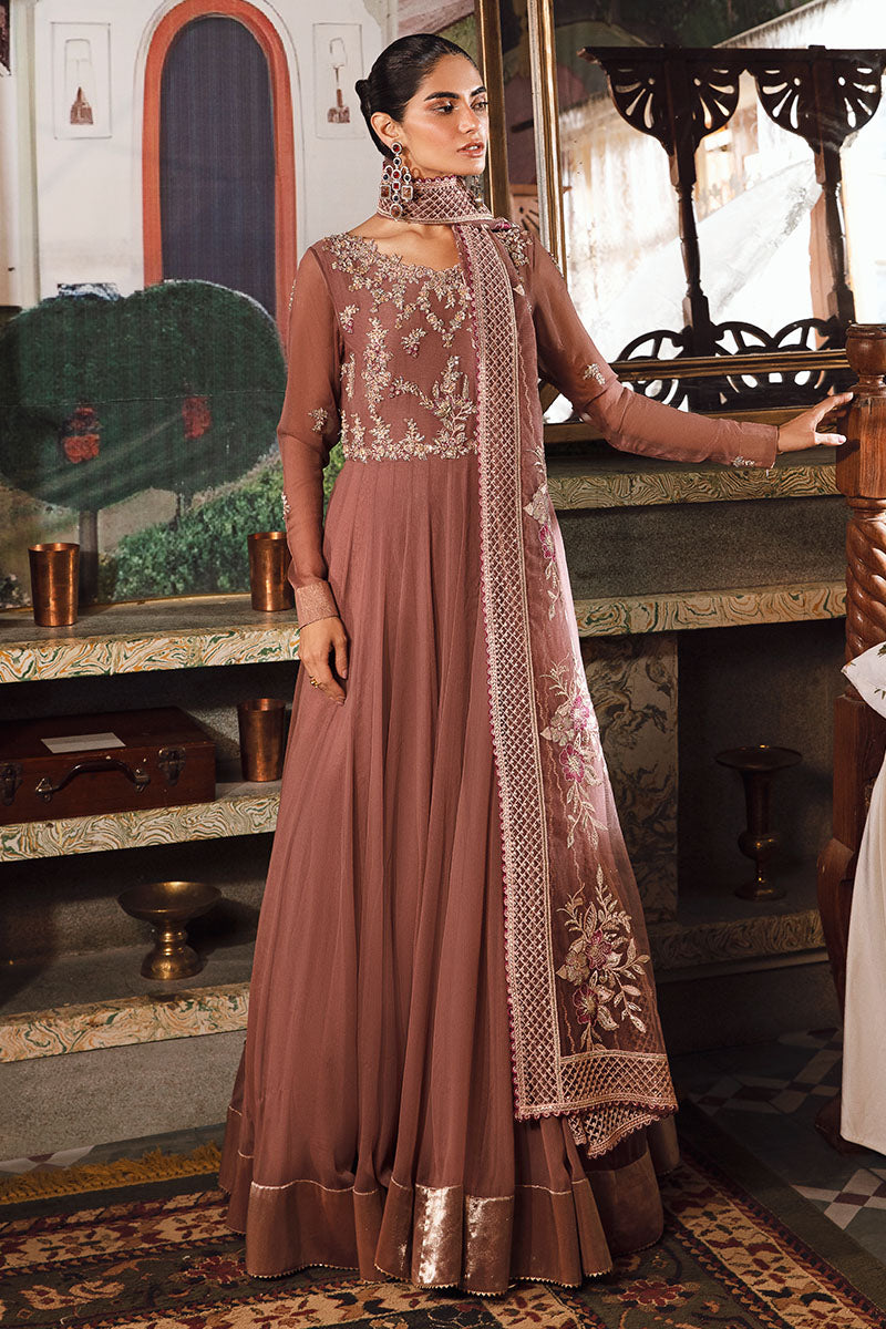 Mushq | Irha Kalidaar Chiffon Pret | ZEYA -  Mushq Formal - Original Designer Dress - House of Maryam