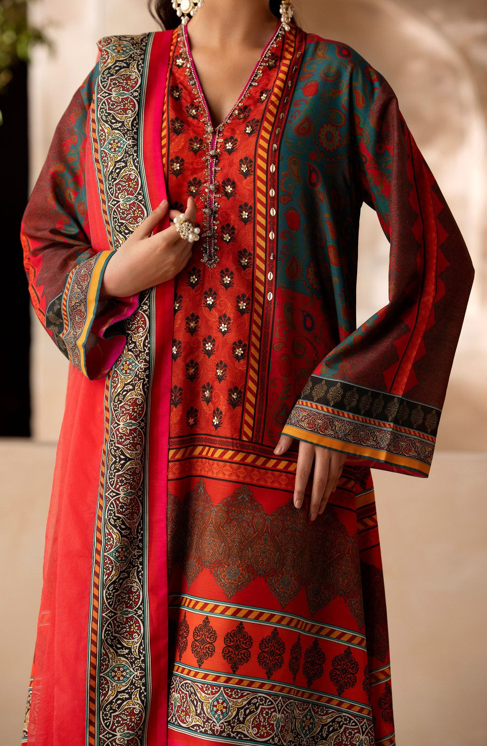 Maryum N Maria | Zeil Winter | NAVYA - MS40096 -  Maryam N Maria Ladies Clothes - Original Designer Dress - House of Maryam