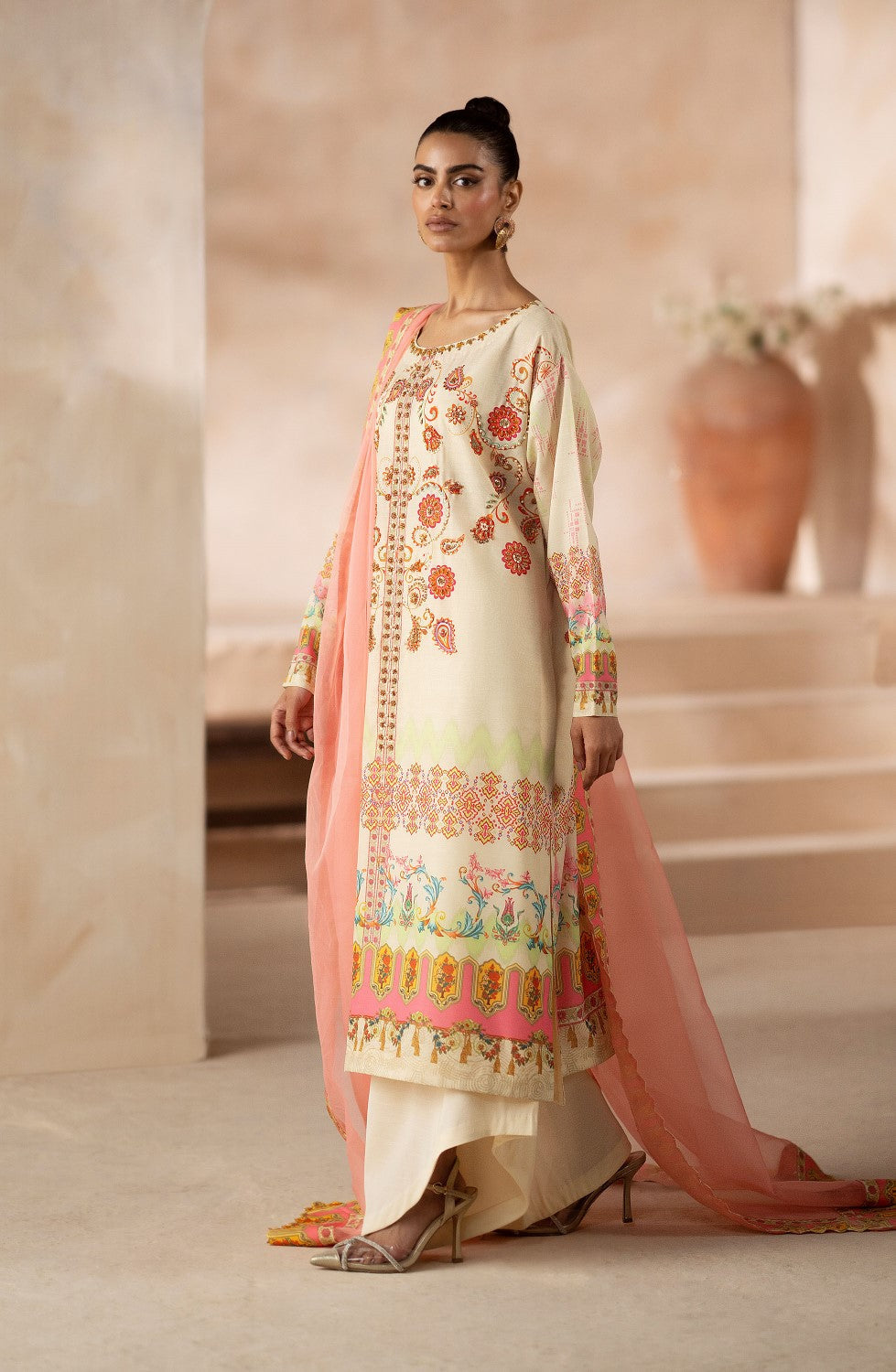 Maryum N Maria | Zeil Winter | ANIKA - MS40102 -  Maryam N Maria Ladies Clothes - Original Designer Dress - House of Maryam