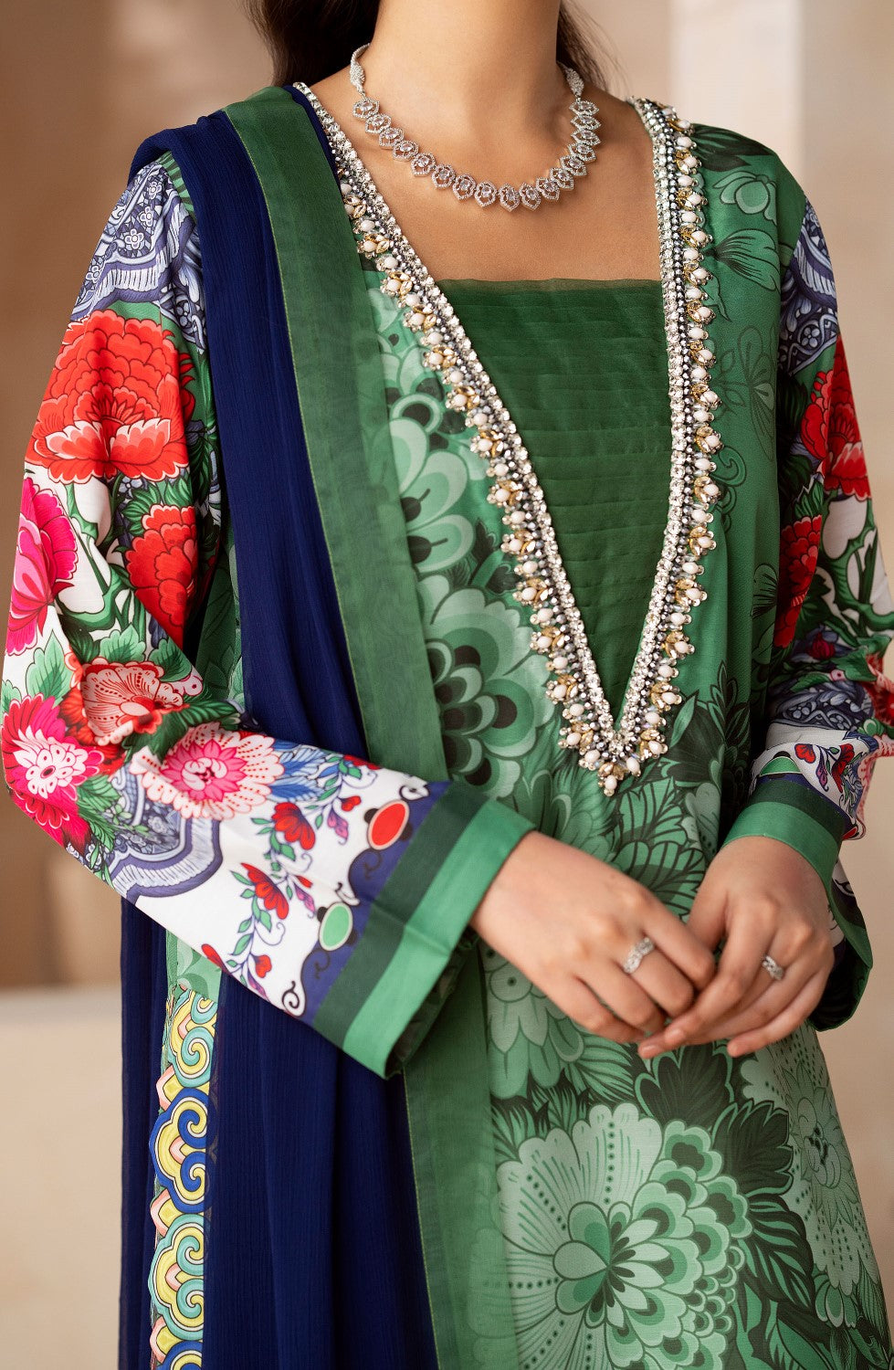 Maryum N Maria | Zeil Winter | SNEHA - MS40103 -  Maryam N Maria Ladies Clothes - Original Designer Dress - House of Maryam