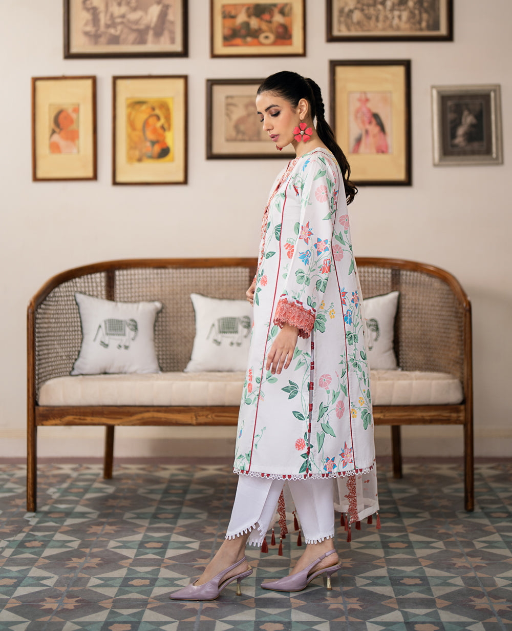 Xenia Formals | Summer Soiree Lawn | PAULO -  Xenia Formals Casuals - Original Designer Dress - House of Maryam