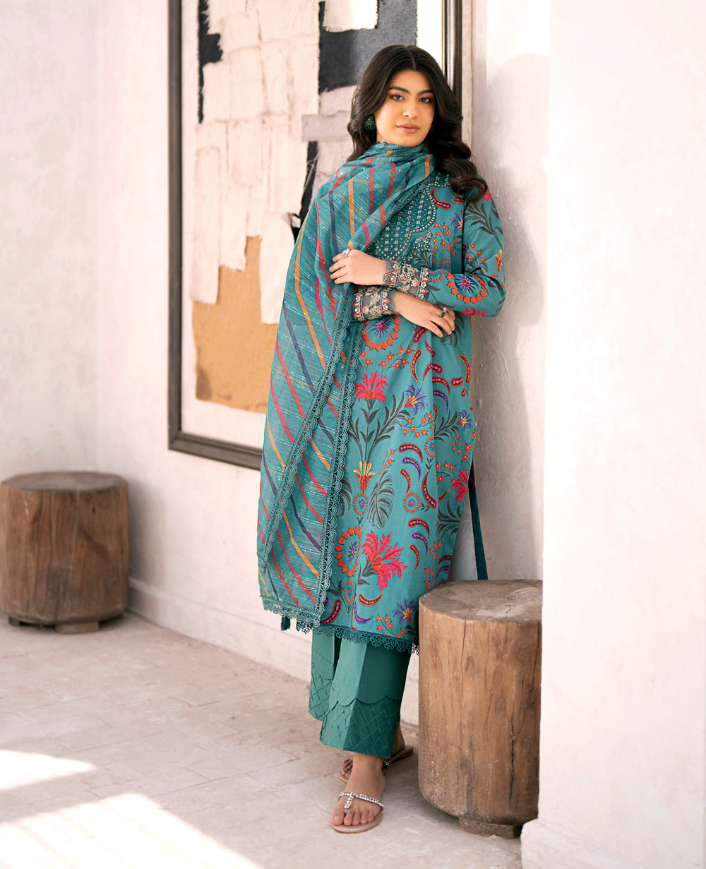 Xenia Formals | Summer Soiree Lawn | SORSO -  Xenia Formals Casuals - Original Designer Dress - House of Maryam