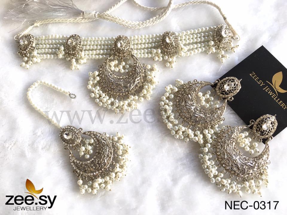 Baali Necklace-0317 -  Zeesy Necklace Sets - Original Designer Dress - House of Maryam