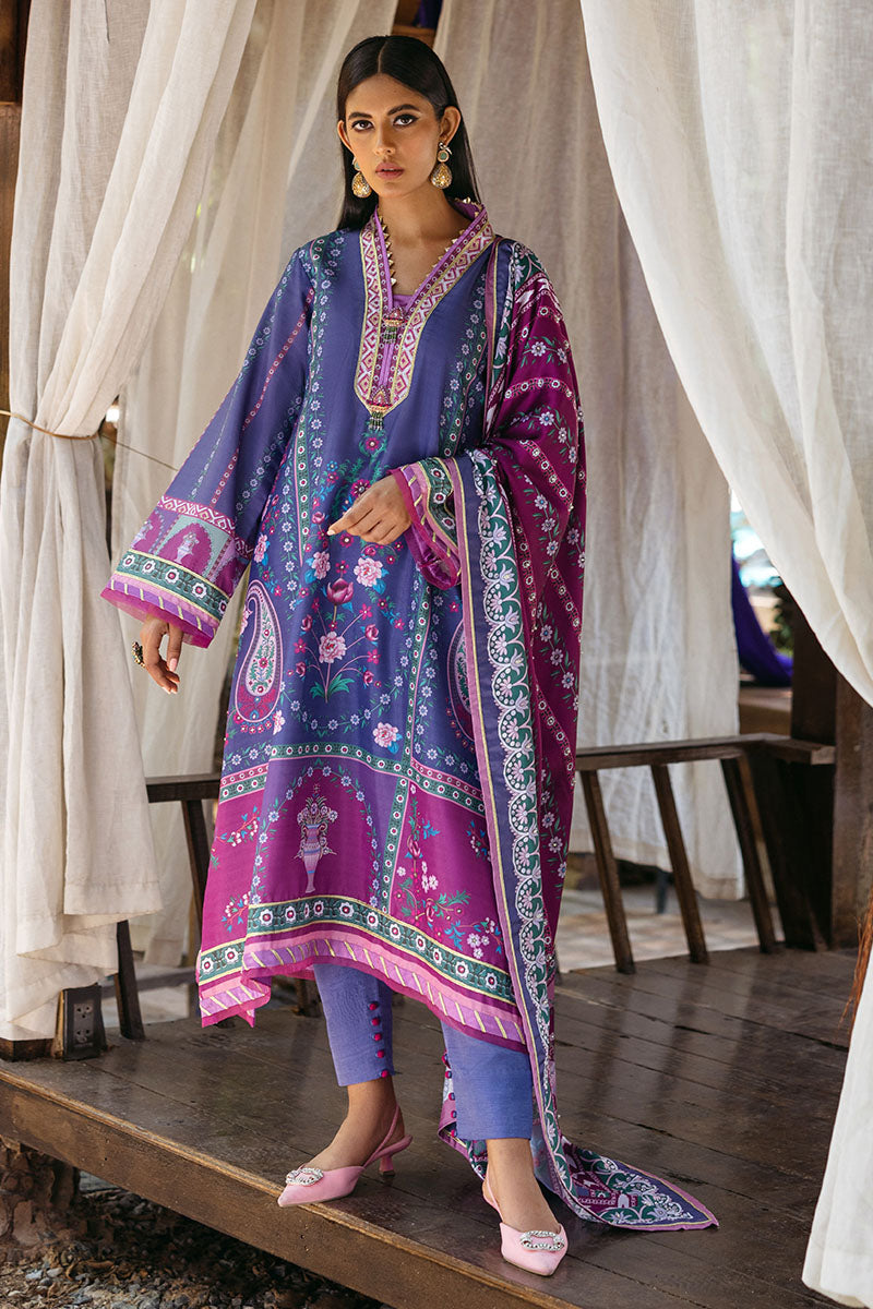 Mushq | Nirvana Silk Edit |  Indigo -  Mushq Ladies Clothes - Original Designer Dress - House of Maryam