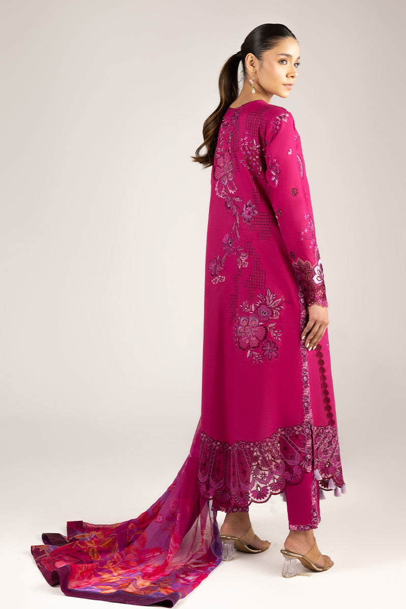 Mushq | Manaram Luxury Lawn 25 | Dreamy Whirl -  Mushq Ladies Clothes - Original Designer Dress - House of Maryam