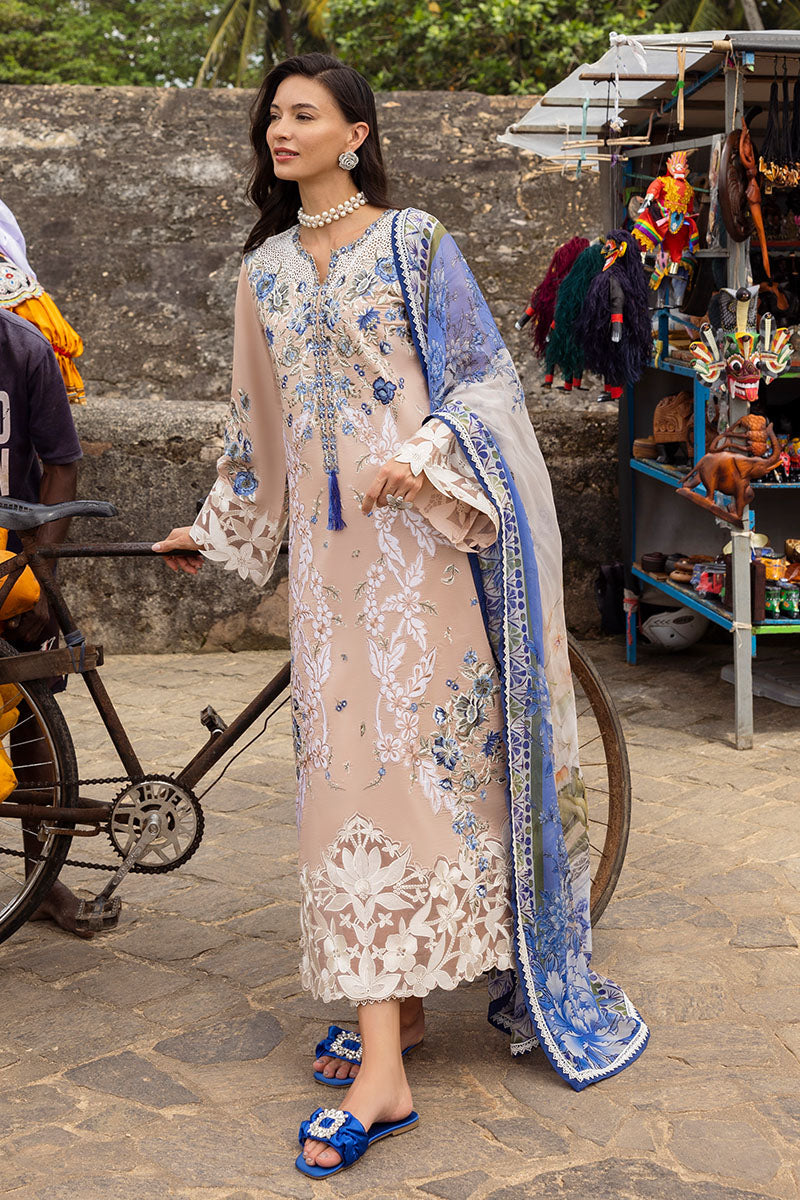 Mushq | Manaram Luxury Lawn 25 | Glistening Groove -  Mushq Ladies Clothes - Original Designer Dress - House of Maryam