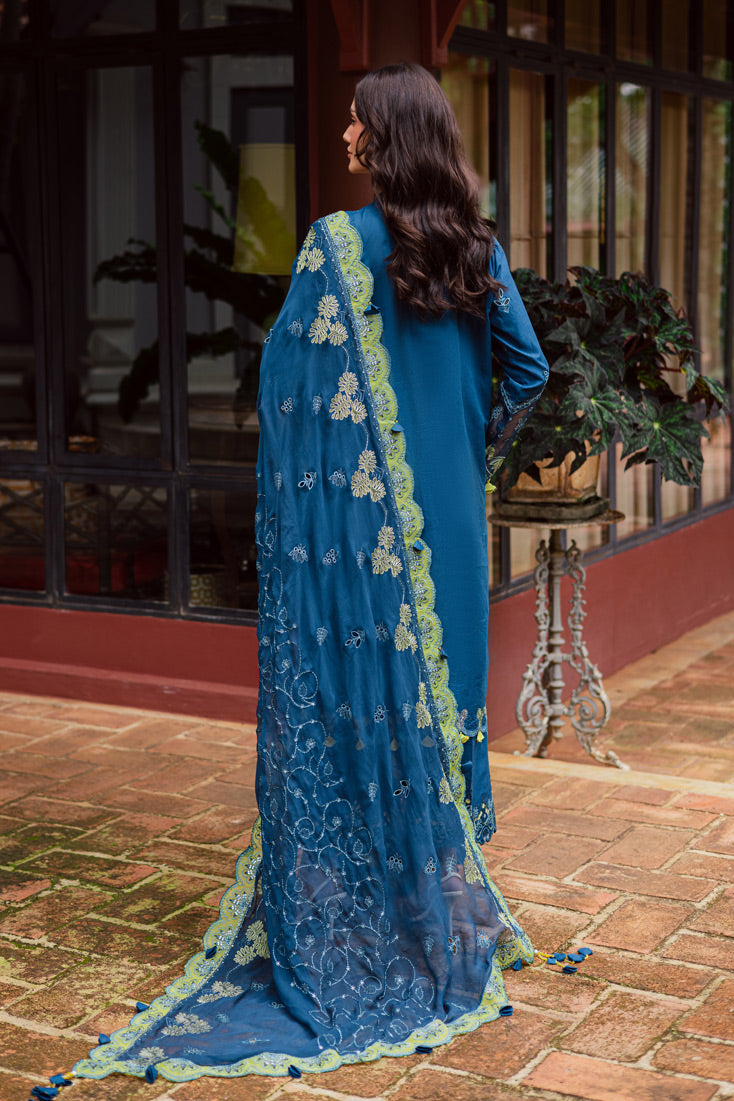 Marjjan | Bella Karandi 25 |MWK-38 B (TEAL BLUE) -  Marjjan Ladies Clothes - Original Designer Dress - House of Maryam