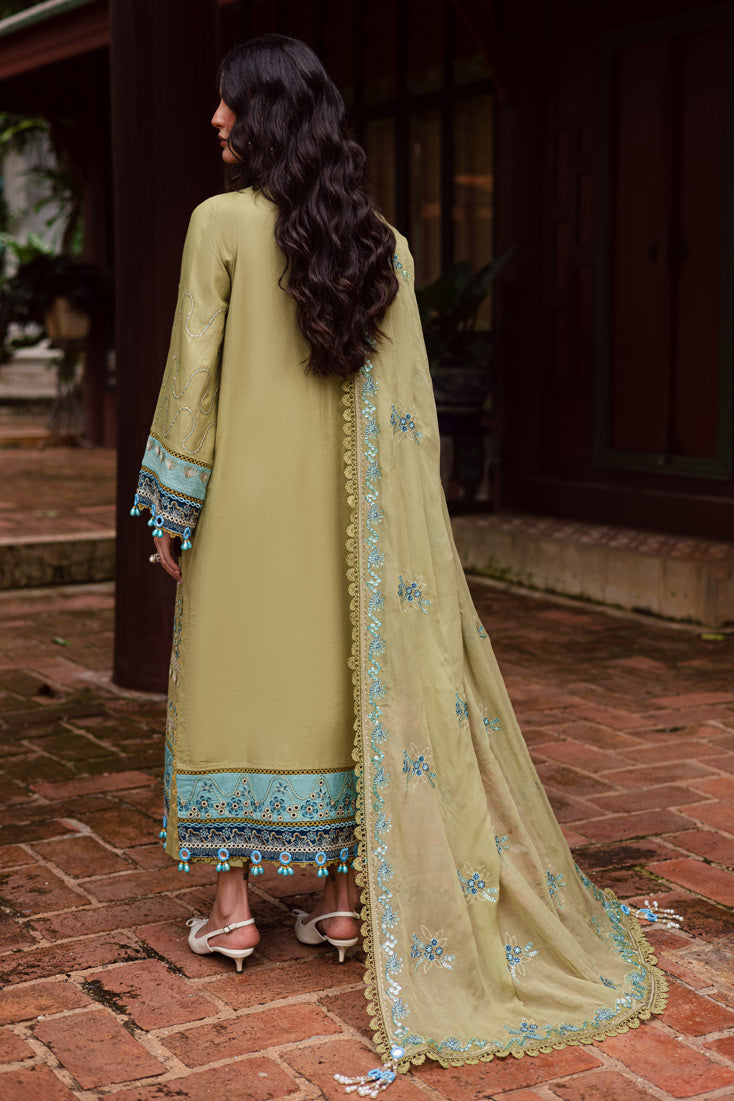 Marjjan | Bella Karandi 25 | MWK-42 A (OLIVE GREEN) -  Marjjan Ladies Clothes - Original Designer Dress - House of Maryam
