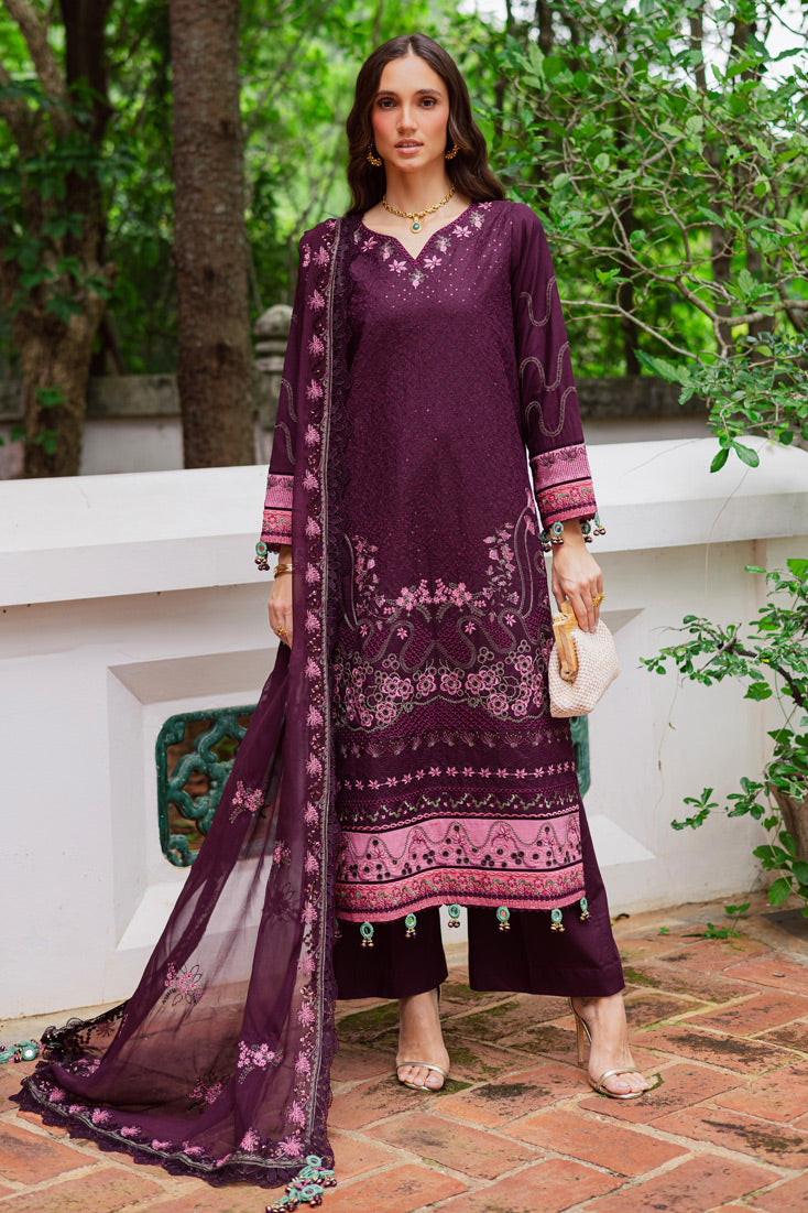 Marjjan | Bella Karandi 25 |MWK-42 B (MAGENTA) -  Marjjan Ladies Clothes - Original Designer Dress - House of Maryam