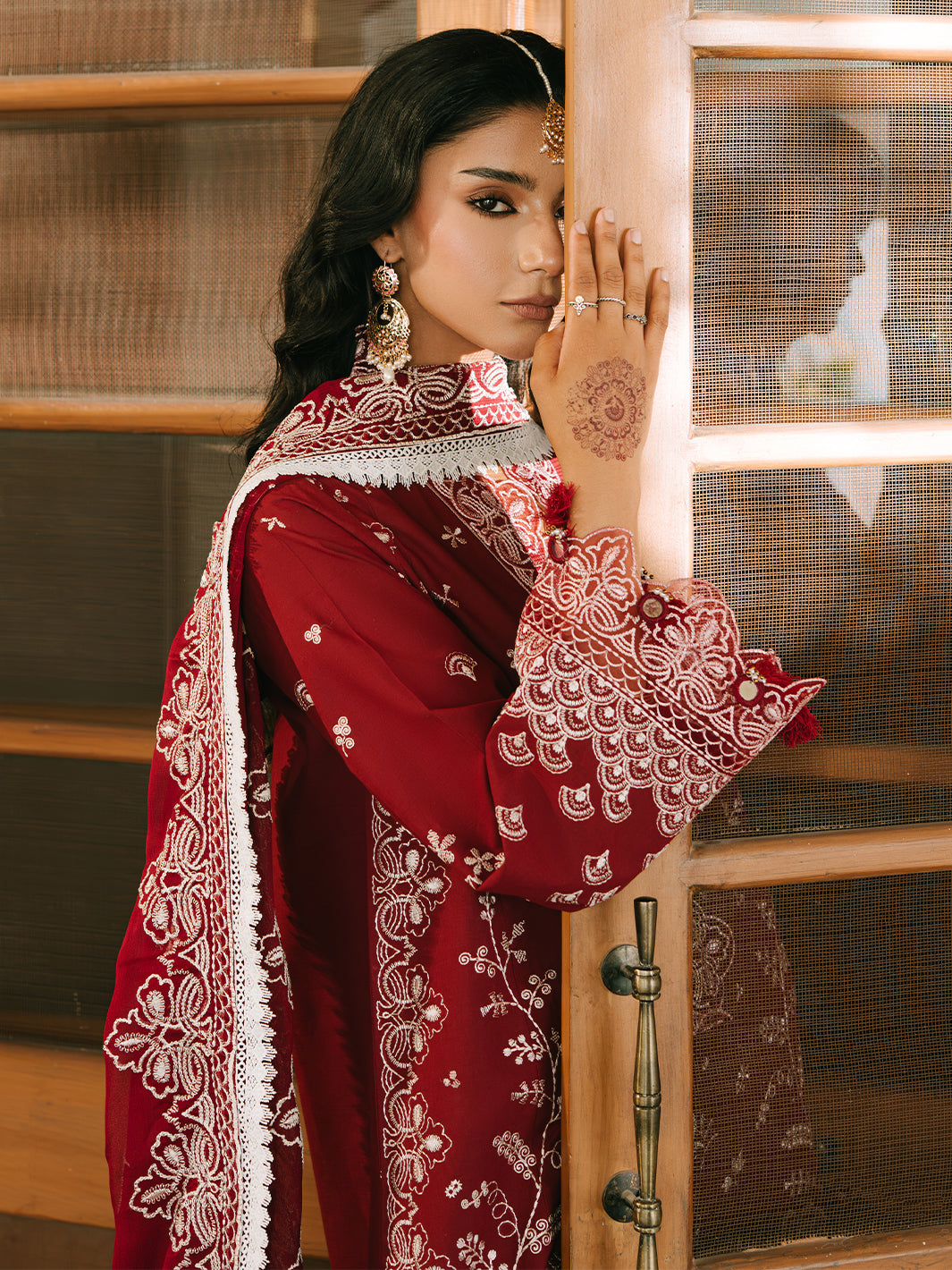 Mahnur | Shanaya Luxury Lawn 25 | Mehrosh -  Mahnur Ladies Clothes - Original Designer Dress - House of Maryam