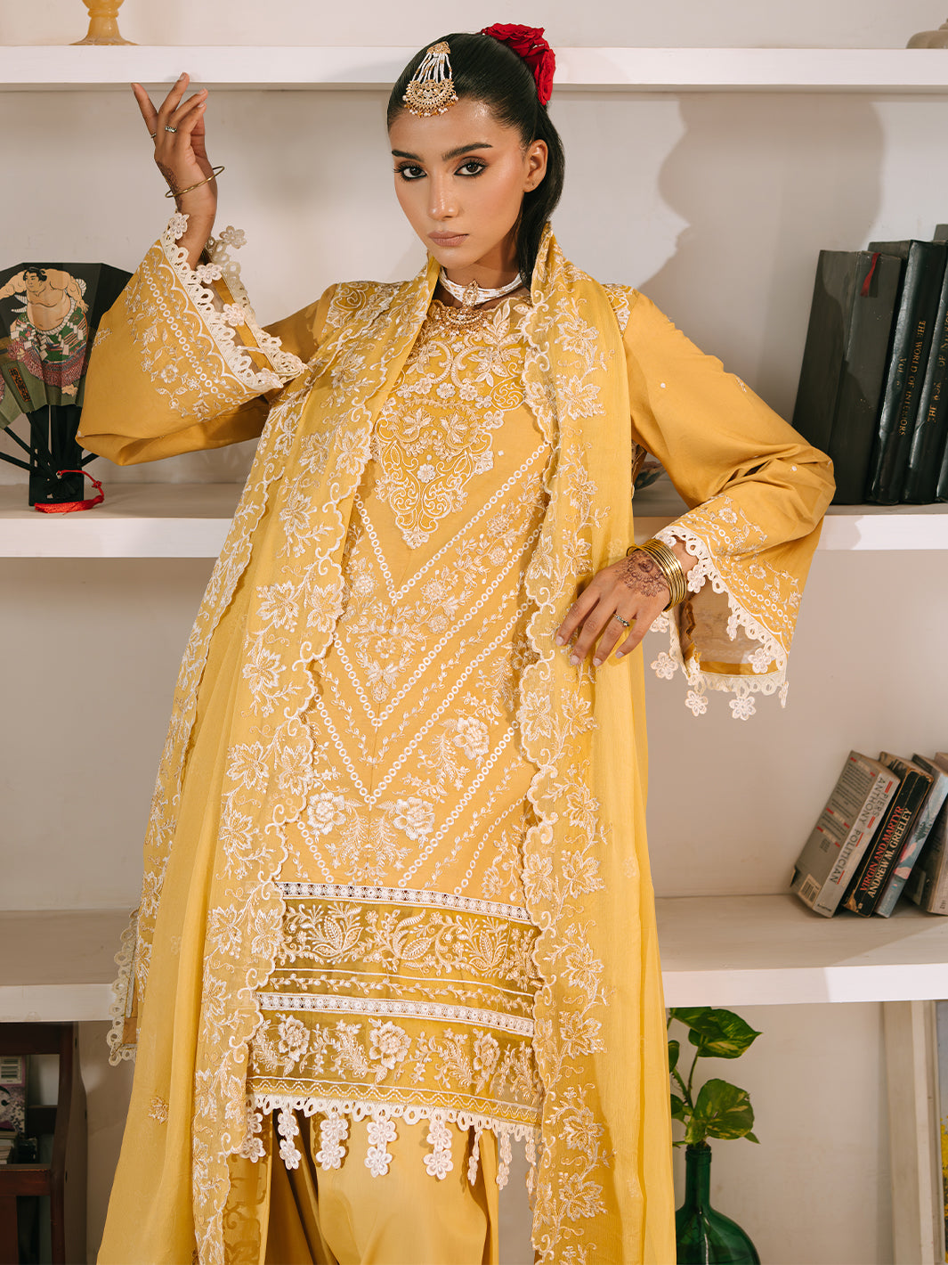 Mahnur | Shanaya Luxury Lawn 25 | Zunaira -  Mahnur Ladies Clothes - Original Designer Dress - House of Maryam