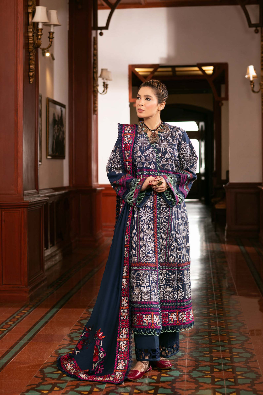 Maryam Hussain | Silk Edit |   Breeze -  Maryam Hussian Ladies Clothes - Original Designer Dress - House of Maryam