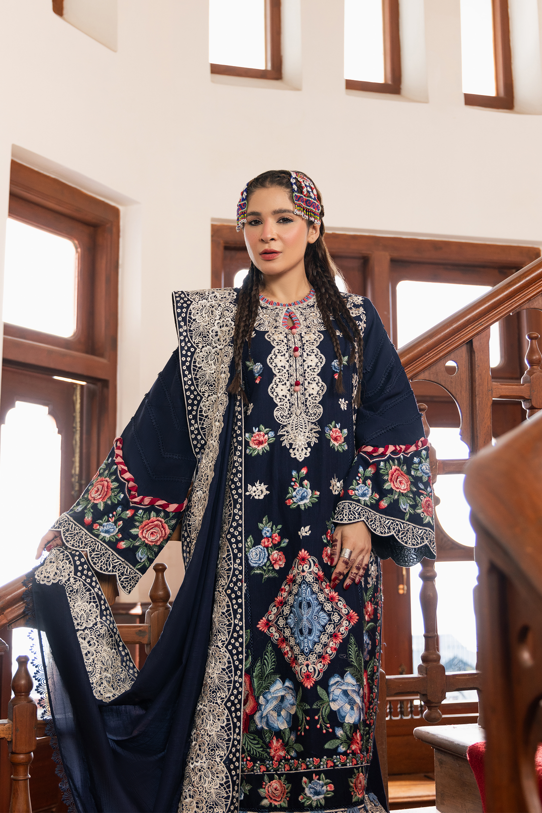 Maryam Hussain | Silk Edit |  Muse -  Maryam Hussain Ladies Clothes - Original Designer Dress - House of Maryam