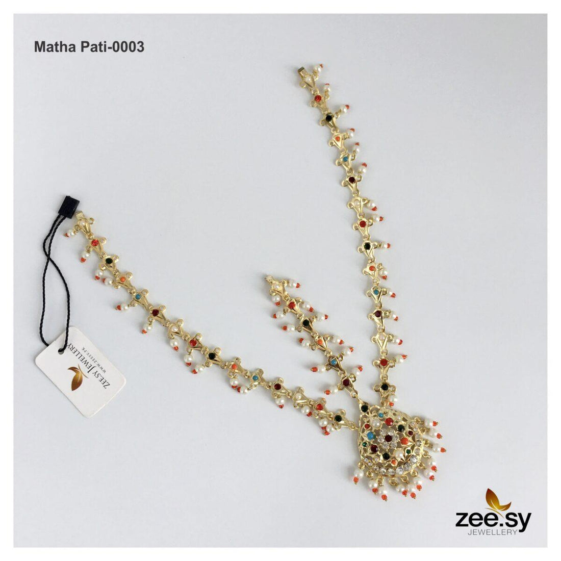 Matha Pati-0003 -  Zeesy MATHA PATI - Original Designer Dress - House of Maryam