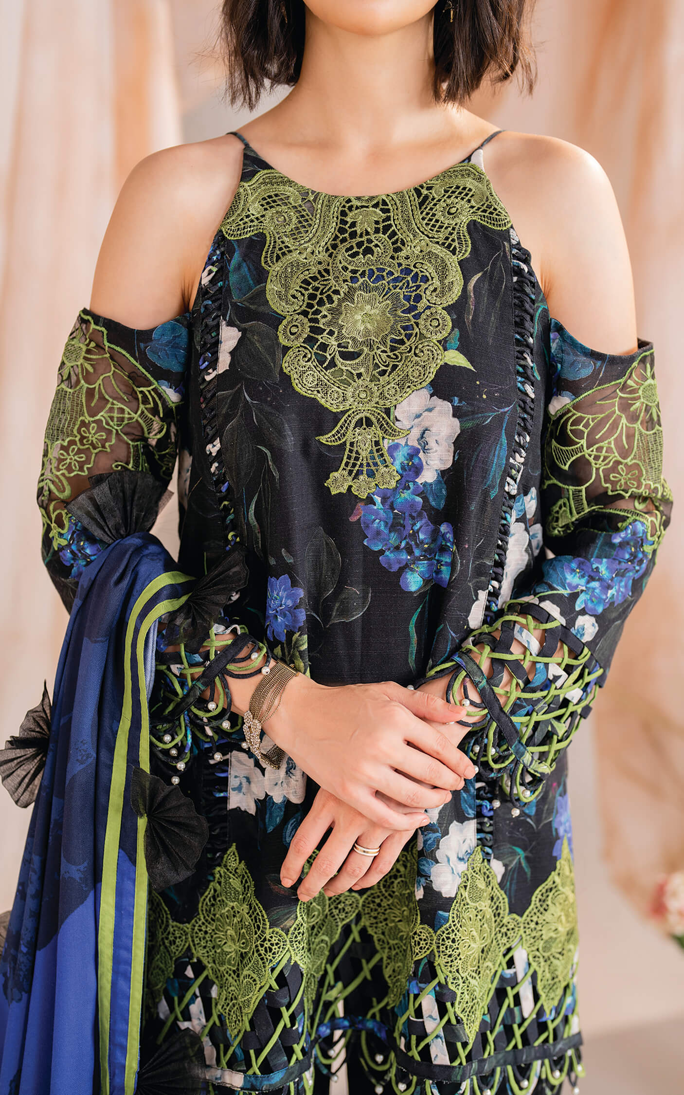 Asifa and Nabeel | Winter Meraki 24 | Midnight-MW-02 -  Asifa and Nabeel Ladies Clothes - Original Designer Dress - House of Maryam