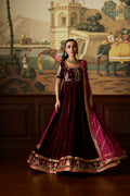 Mina Hassan | Velvet Luxe |  Daaniya -  Mina Hassan Ladies Clothes - Original Designer Dress - House of Maryam
