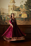 Mina Hassan | Velvet Luxe |  Daaniya -  Mina Hassan Ladies Clothes - Original Designer Dress - House of Maryam