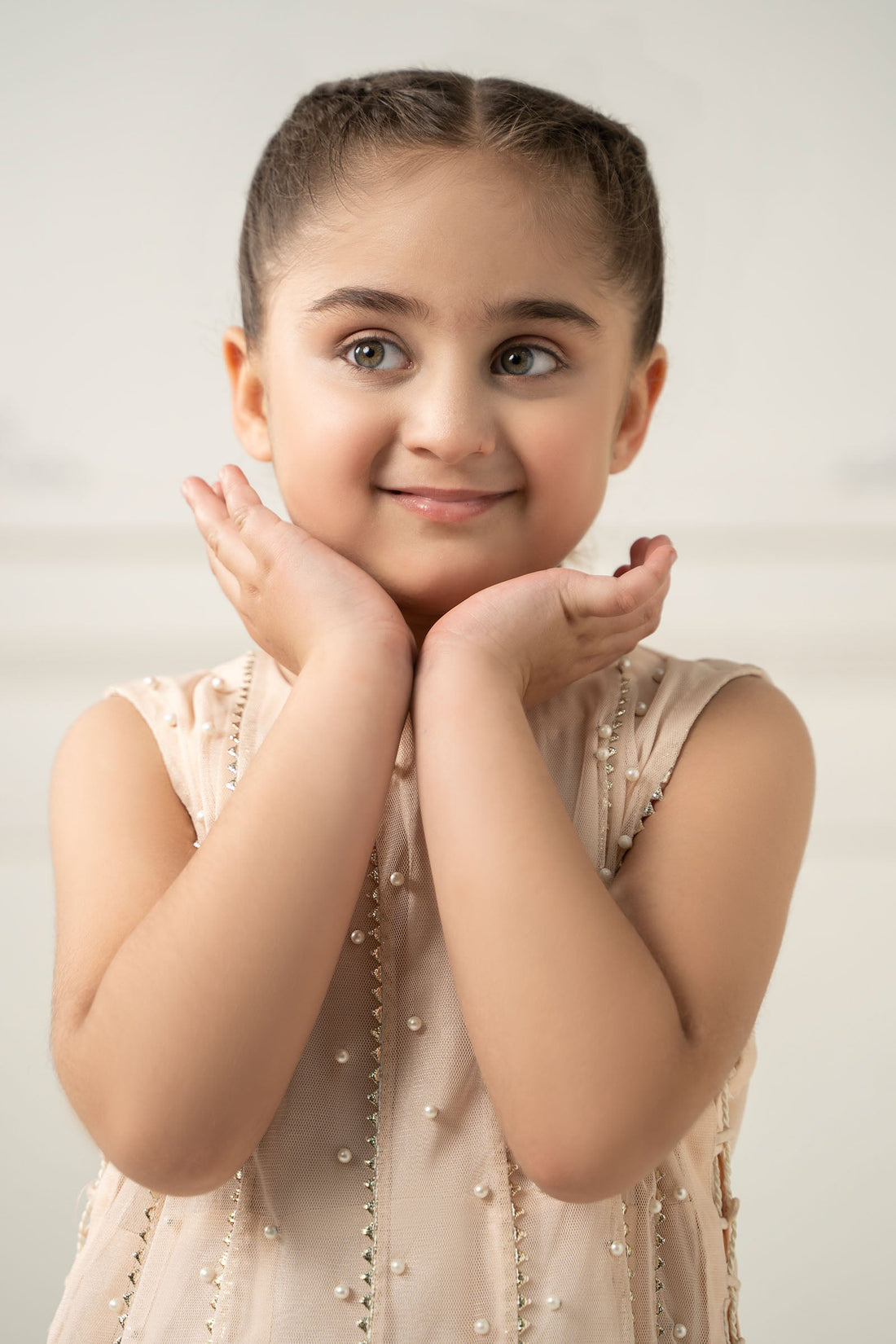 Maria B | Girls | MKS-EF25-38 (Pink) -  Maria B Maria B Kids - Original Designer Dress - House of Maryam