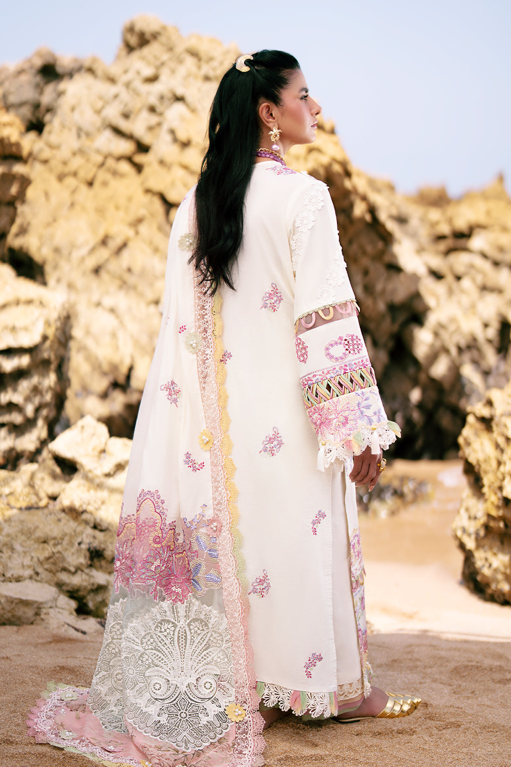 AJR Couture | Dastan Luxury Lawn 25 | Muse -  AJR Couture Ladies Clothes - Original Designer Dress - House of Maryam