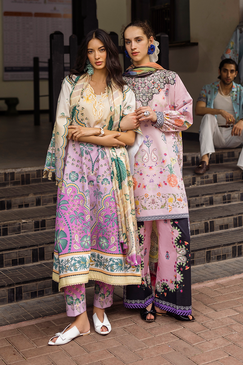 Mushq | La Dolce Hemline Prints 25 | Zoe -  Mushq Ladies Clothes - Original Designer Dress - House of Maryam