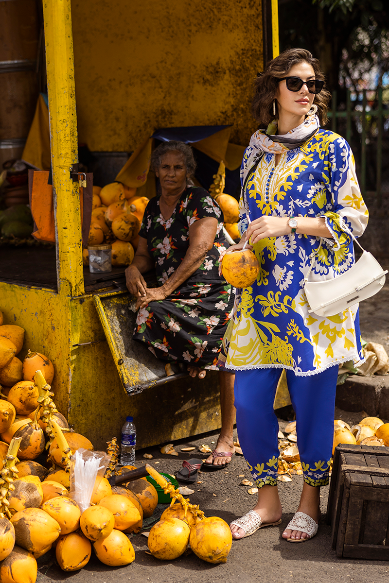 Mushq | La Dolce Hemline Prints 25 | Mirella -  Mushq Ladies Clothes - Original Designer Dress - House of Maryam