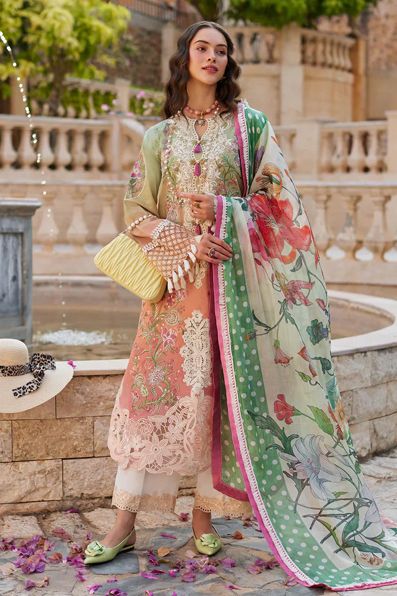Mushq | Te Amo Luxury Lawn 24 | VENICE VERVE -  Mushq Luxury - Original Designer Dress - House of Maryam