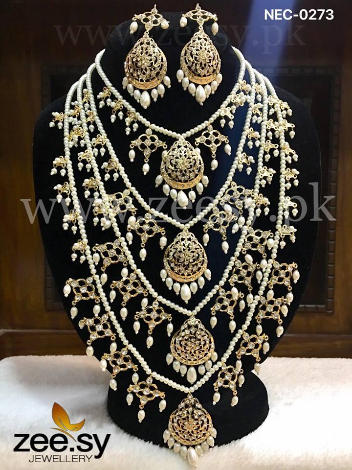 Mala Necklace-0273 -  Zeesy Necklace Sets - Original Designer Dress - House of Maryam