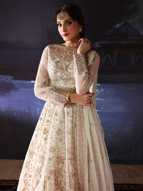 Mahnur | Pakeeza Luxury Formals | Nureh | PK - 06 -  Mahnur Ladies Clothes - Original Designer Dress - House of Maryam