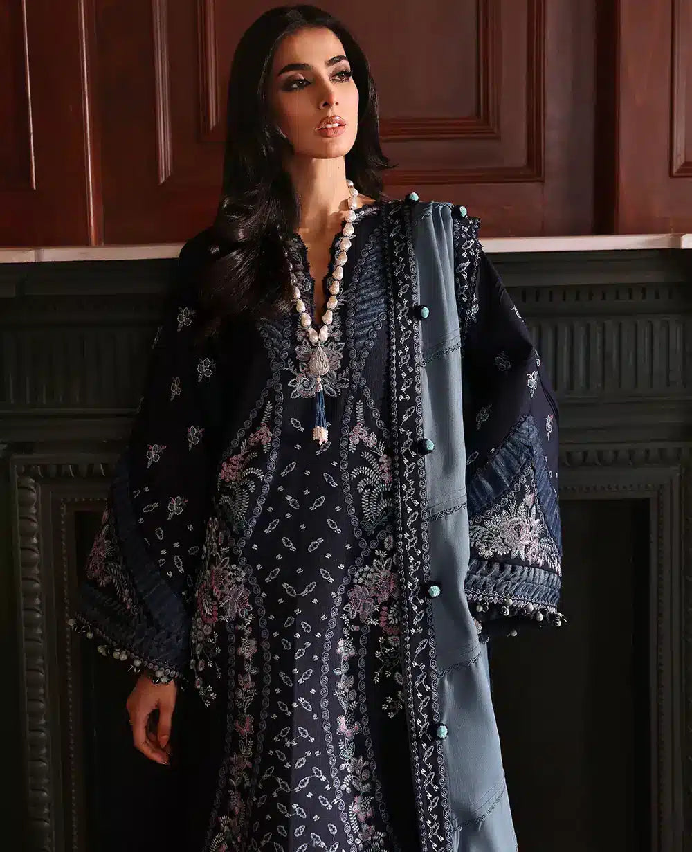 Republic Womenswear | Noemei Luxury Shawl 23 | NWU23-D5-B -  Republic Womenswear Luxury - Original Designer Dress - House of Maryam