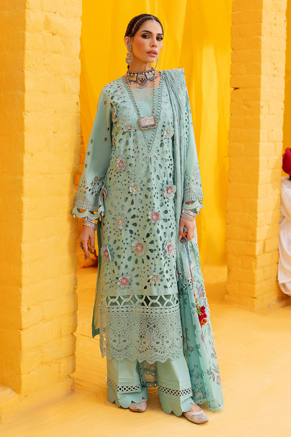Nureh | Mela Luxury Lawn | NDS-102 -  Nureh Luxury - Original Designer Dress - House of Maryam