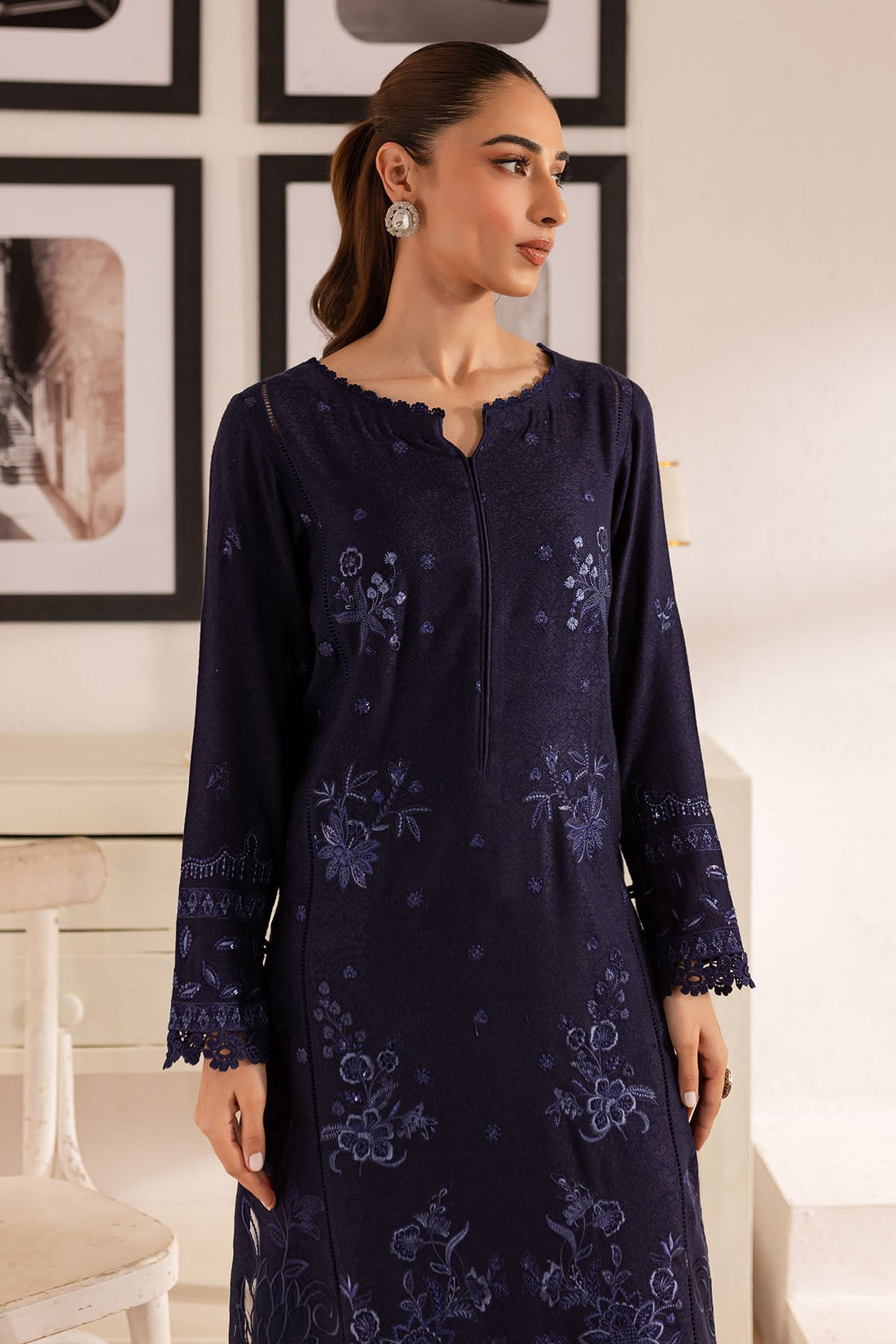 Nureh | Shades of Winter |  NP-591 -  Nureh Ladies Clothes - Original Designer Dress - House of Maryam