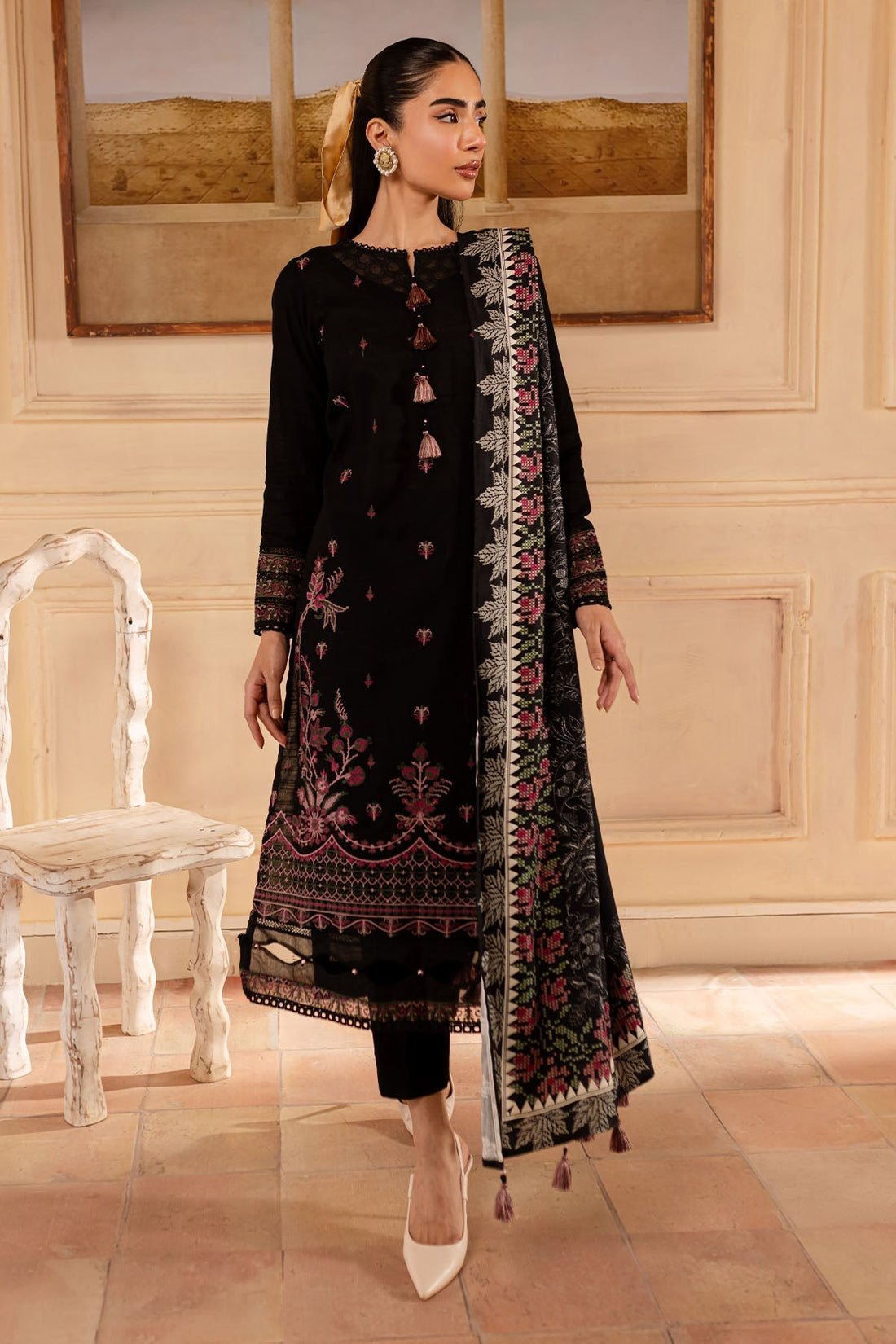 Nureh | Shades of Winter |  NP-585 -  Nureh Ladies Clothes - Original Designer Dress - House of Maryam