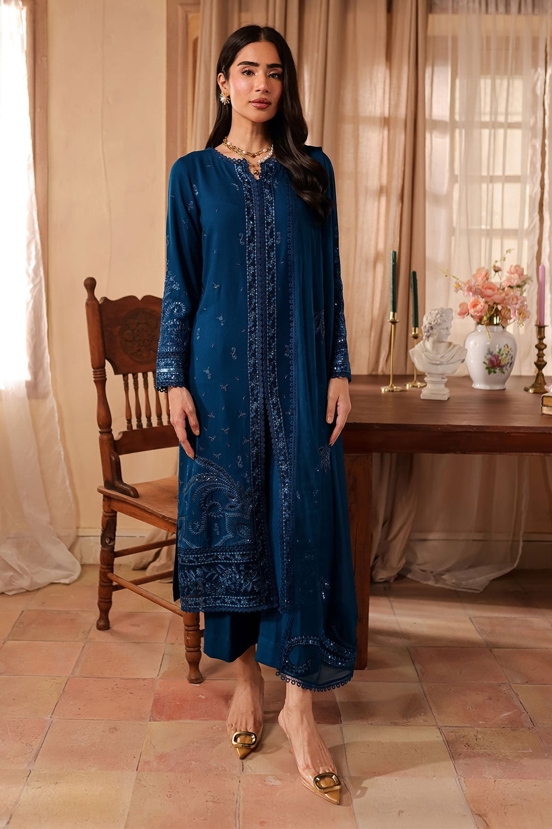 Nureh | Shades of Winter |  NP-583 -  Nureh Ladies Clothes - Original Designer Dress - House of Maryam
