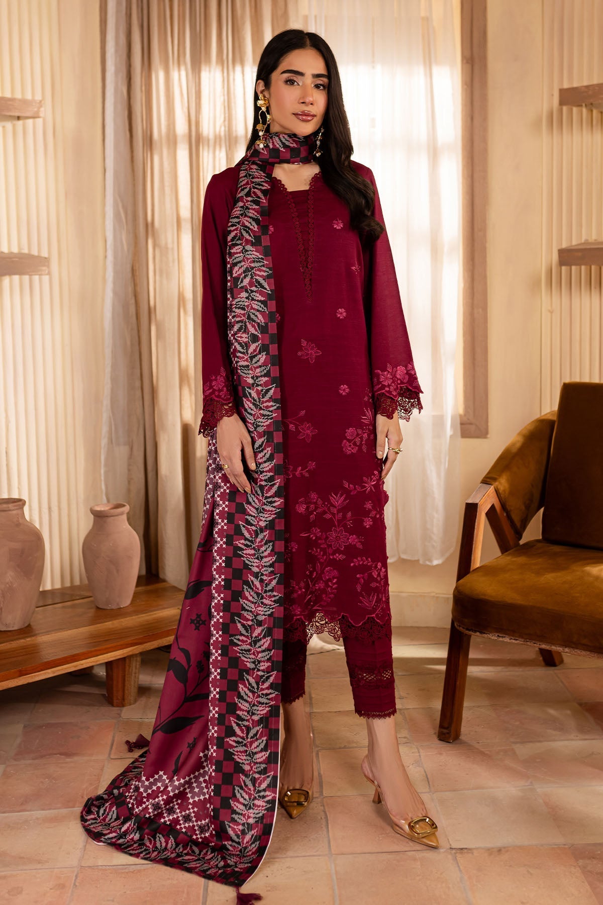 Nureh | Shades of Winter |  NP-578 -  Nureh Ladies Clothes - Original Designer Dress - House of Maryam
