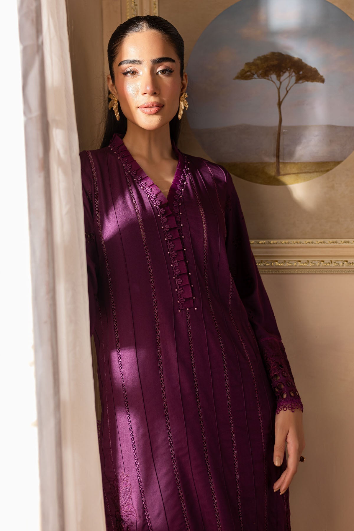 Nureh | Shades of Winter |  NP-577 -  Nureh Ladies Clothes - Original Designer Dress - House of Maryam