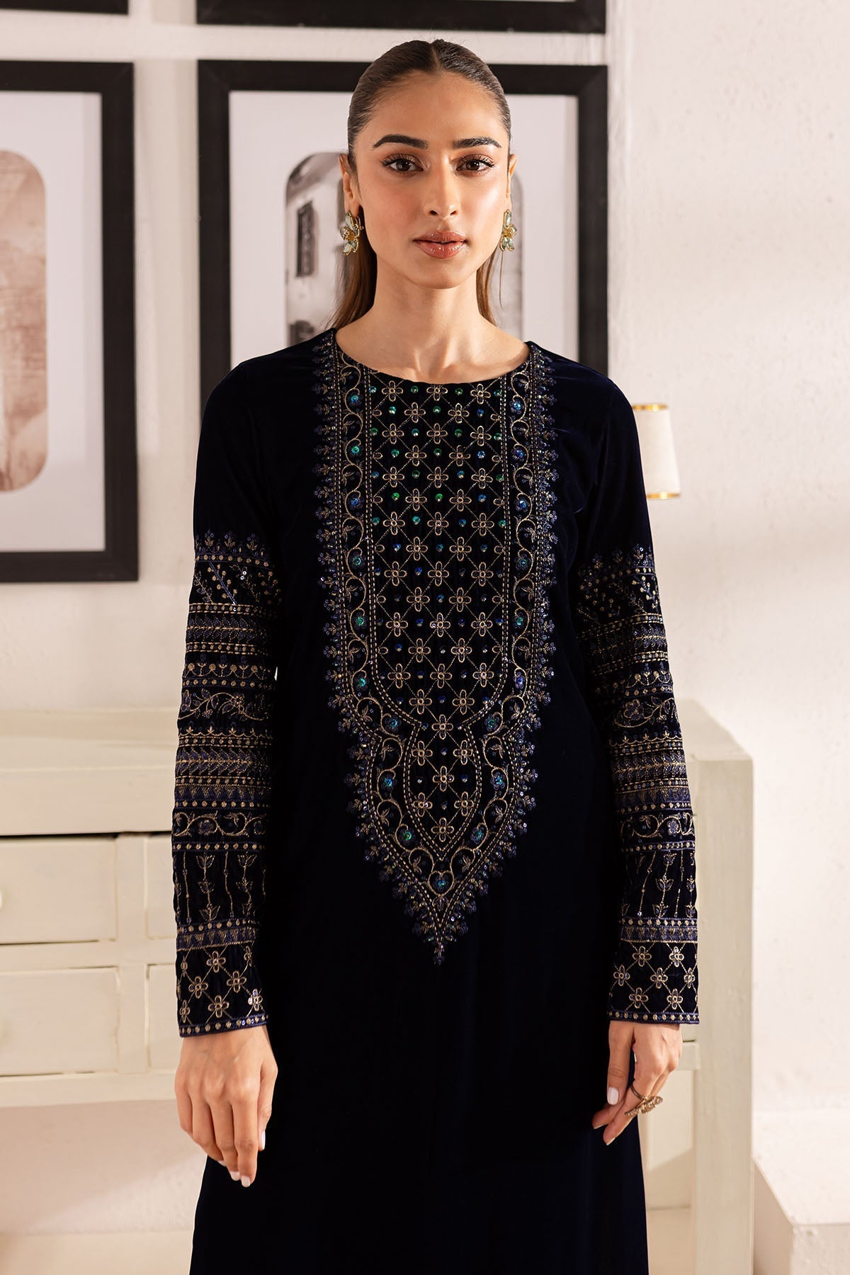 Nureh | Shades of Winter |  NP-593 -  Nureh Ladies Clothes - Original Designer Dress - House of Maryam