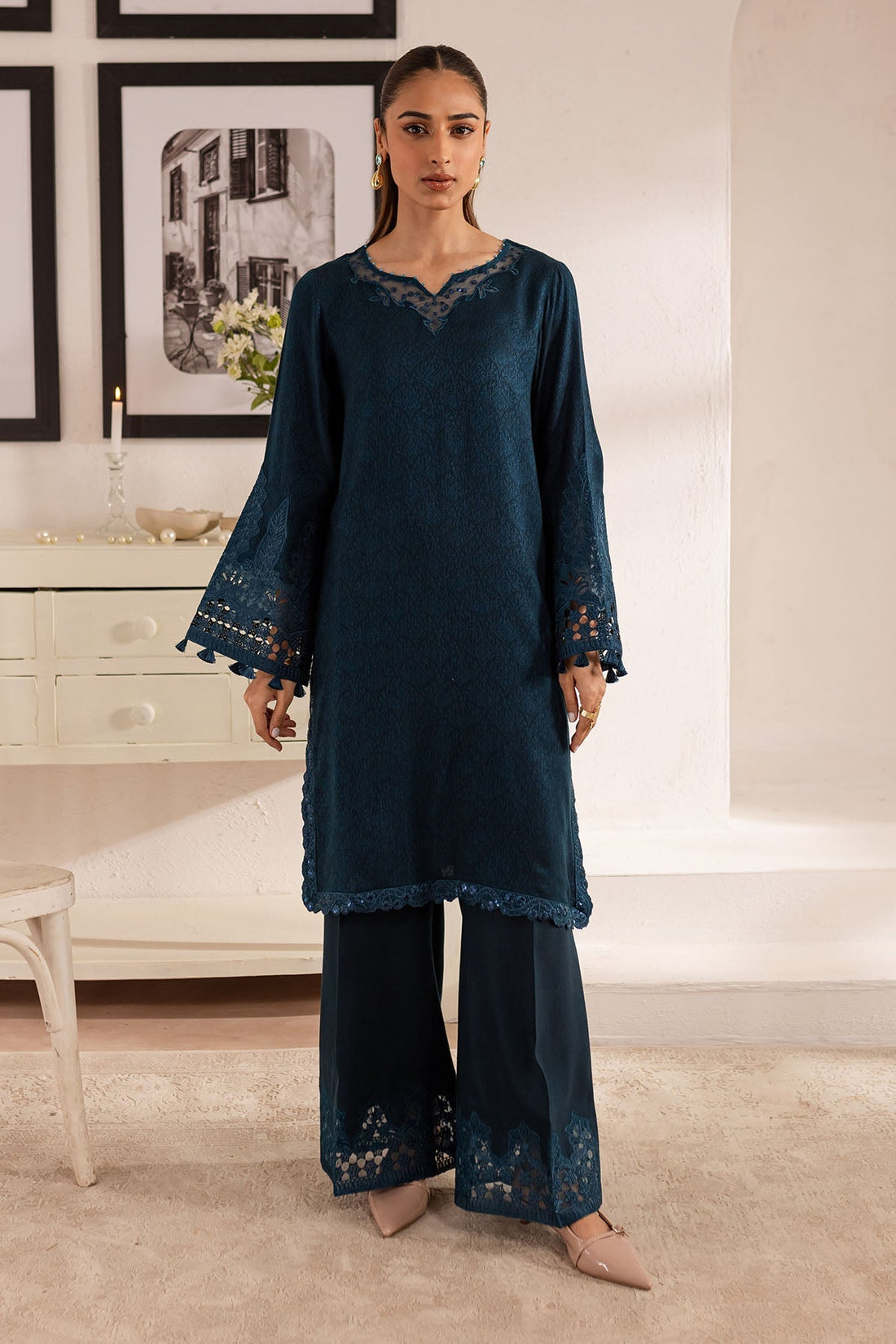 Nureh | Shades of Winter |  NP-589 -  Nureh Ladies Clothes - Original Designer Dress - House of Maryam