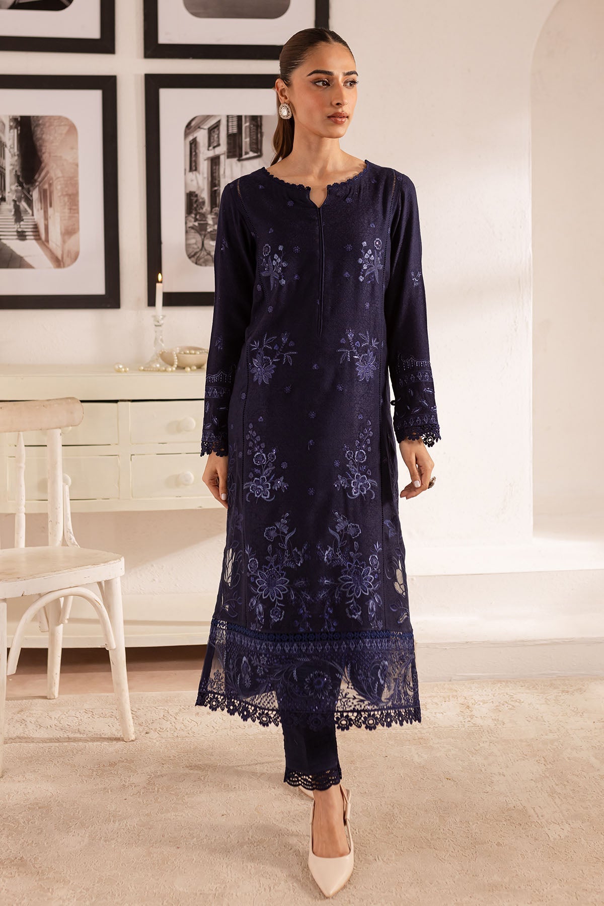 Nureh | Shades of Winter |  NP-591 -  Nureh Ladies Clothes - Original Designer Dress - House of Maryam