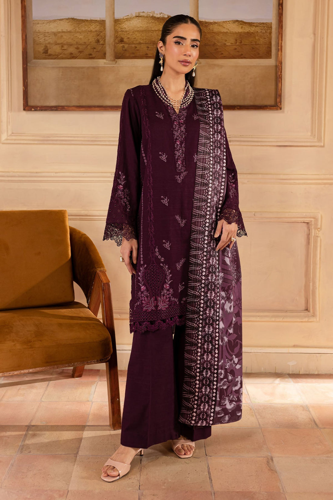 Nureh | Shades of Winter |  NP-581 -  Nureh Ladies Clothes - Original Designer Dress - House of Maryam