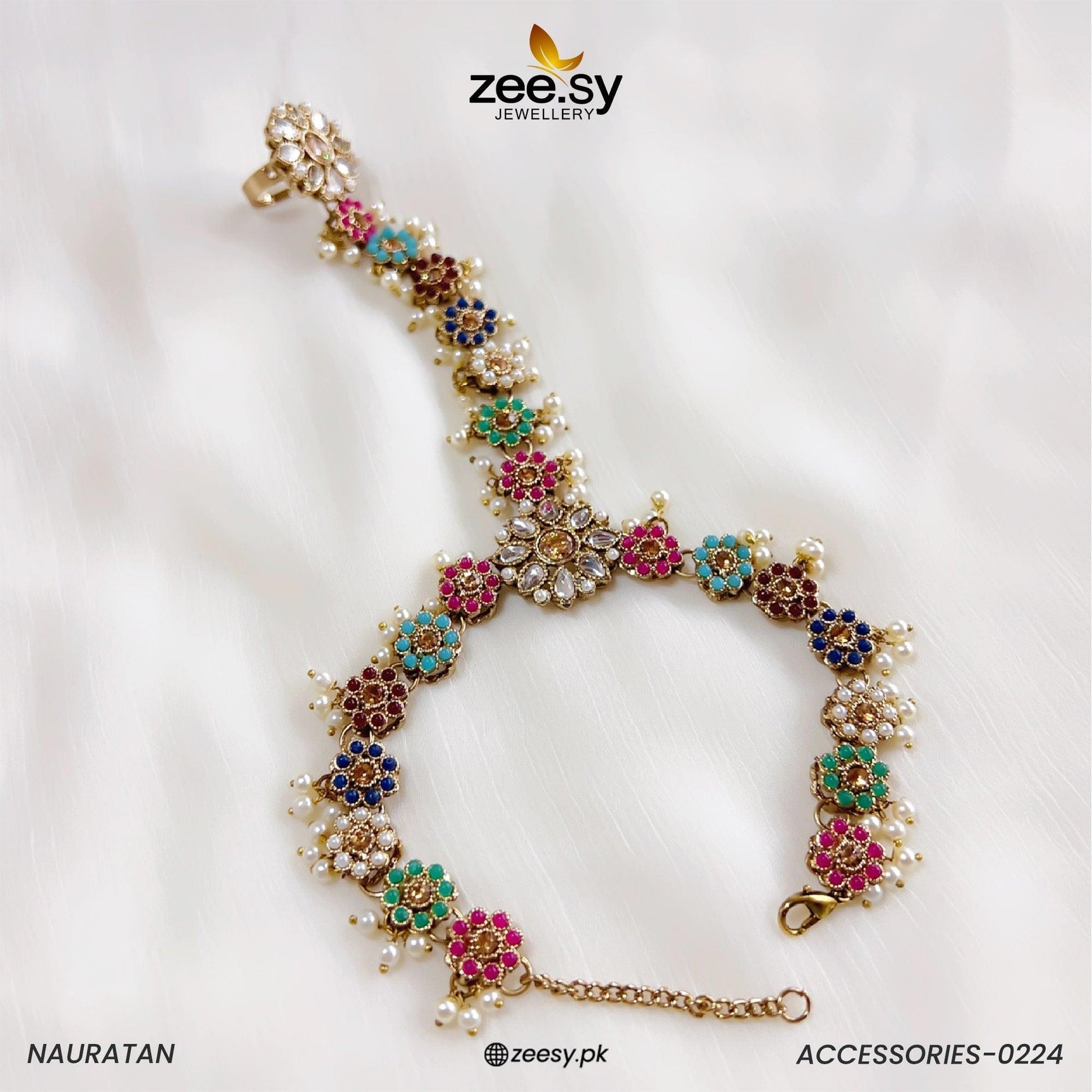 Accessories-0224 -  Zeesy Bracelet - Original Designer Dress - House of Maryam