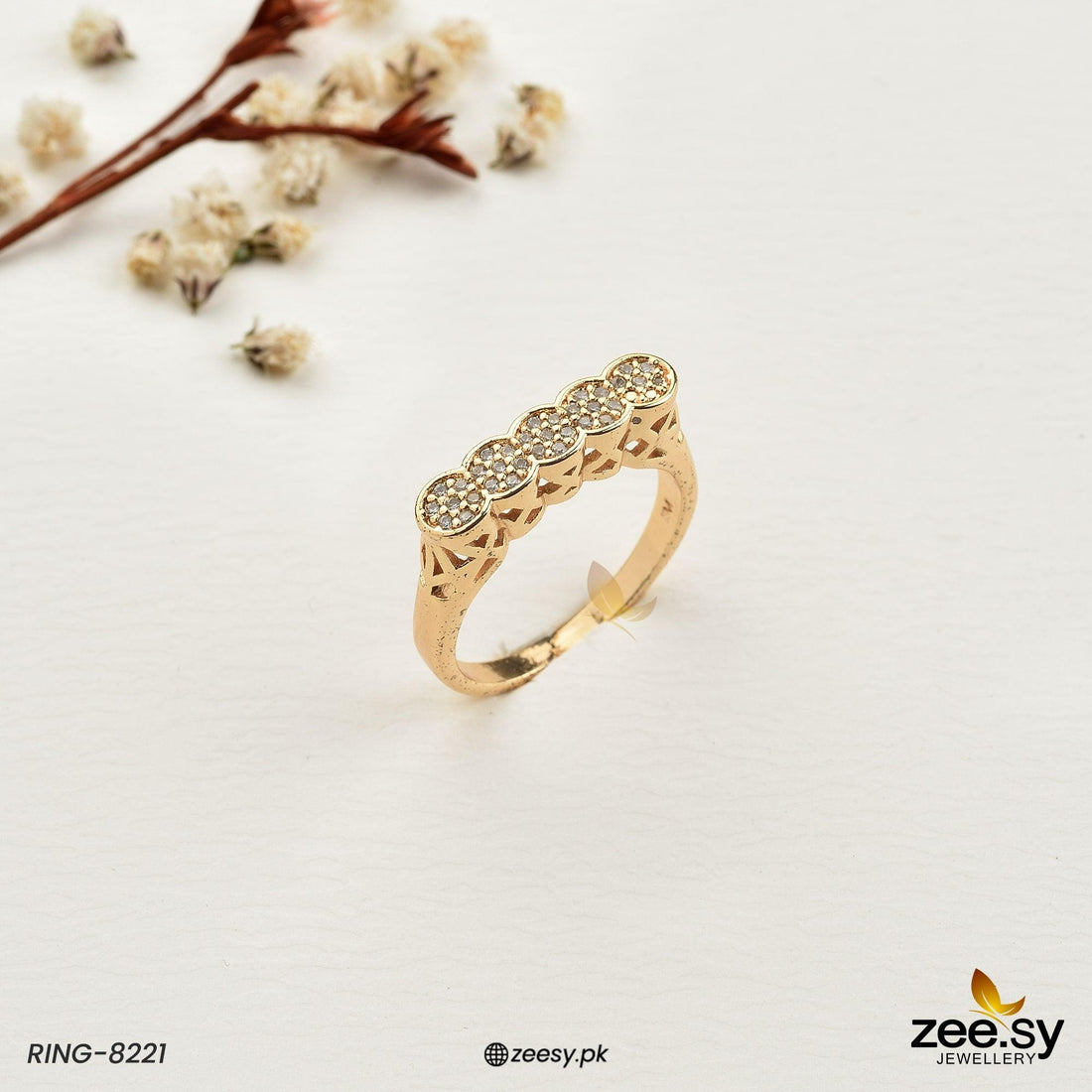 Ring-8221 -  Zeesy Rings - Original Designer Dress - House of Maryam