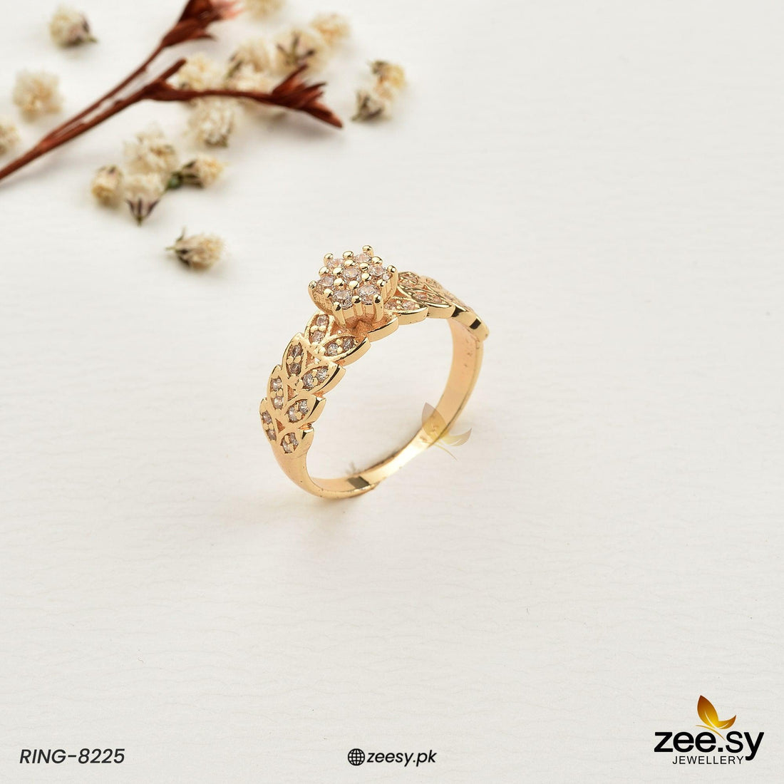 Ring-8225 -  Zeesy Rings - Original Designer Dress - House of Maryam