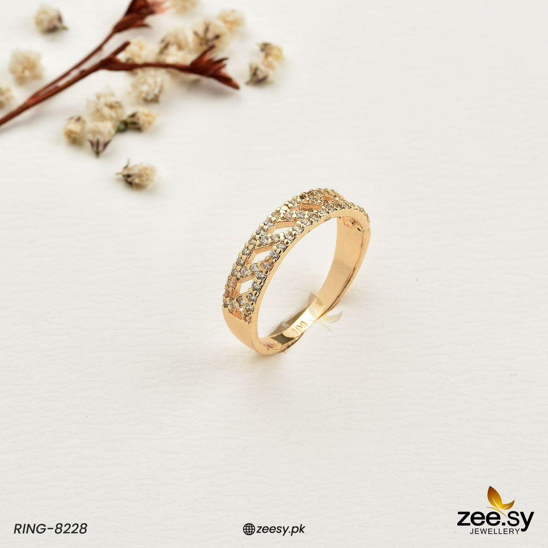 Ring-8228 -  Zeesy Rings - Original Designer Dress - House of Maryam