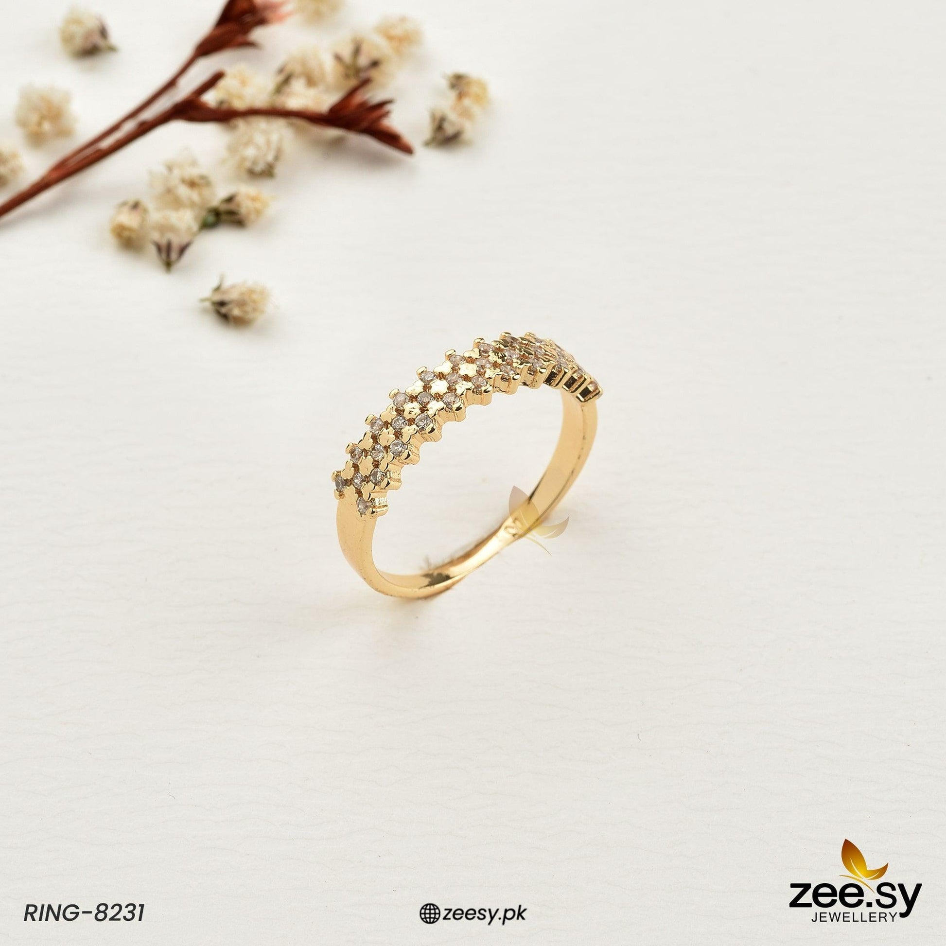 Ring-8231 -  Zeesy Rings - Original Designer Dress - House of Maryam